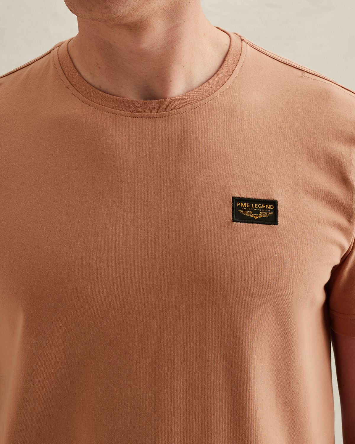 Футболка PME Legend American Classic розовая артикул PTSS2604599-3031
