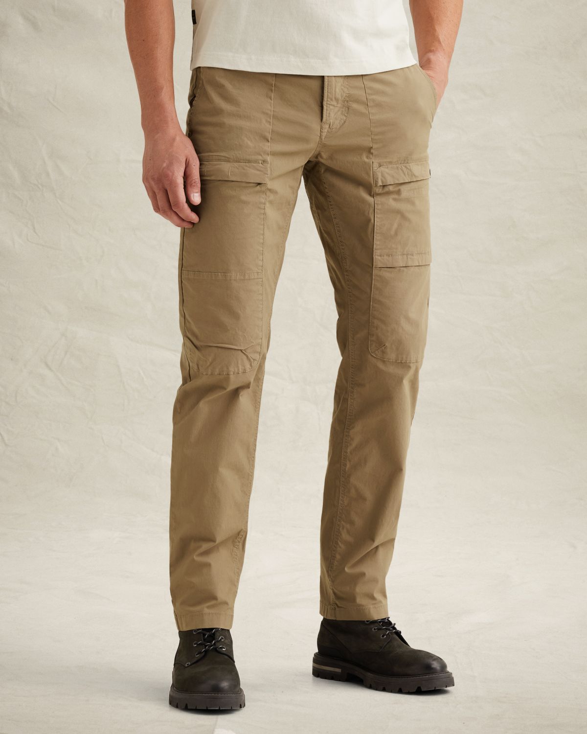 Брюки Yetliner свободного кроя зелёные артикул PTR2603646-6405