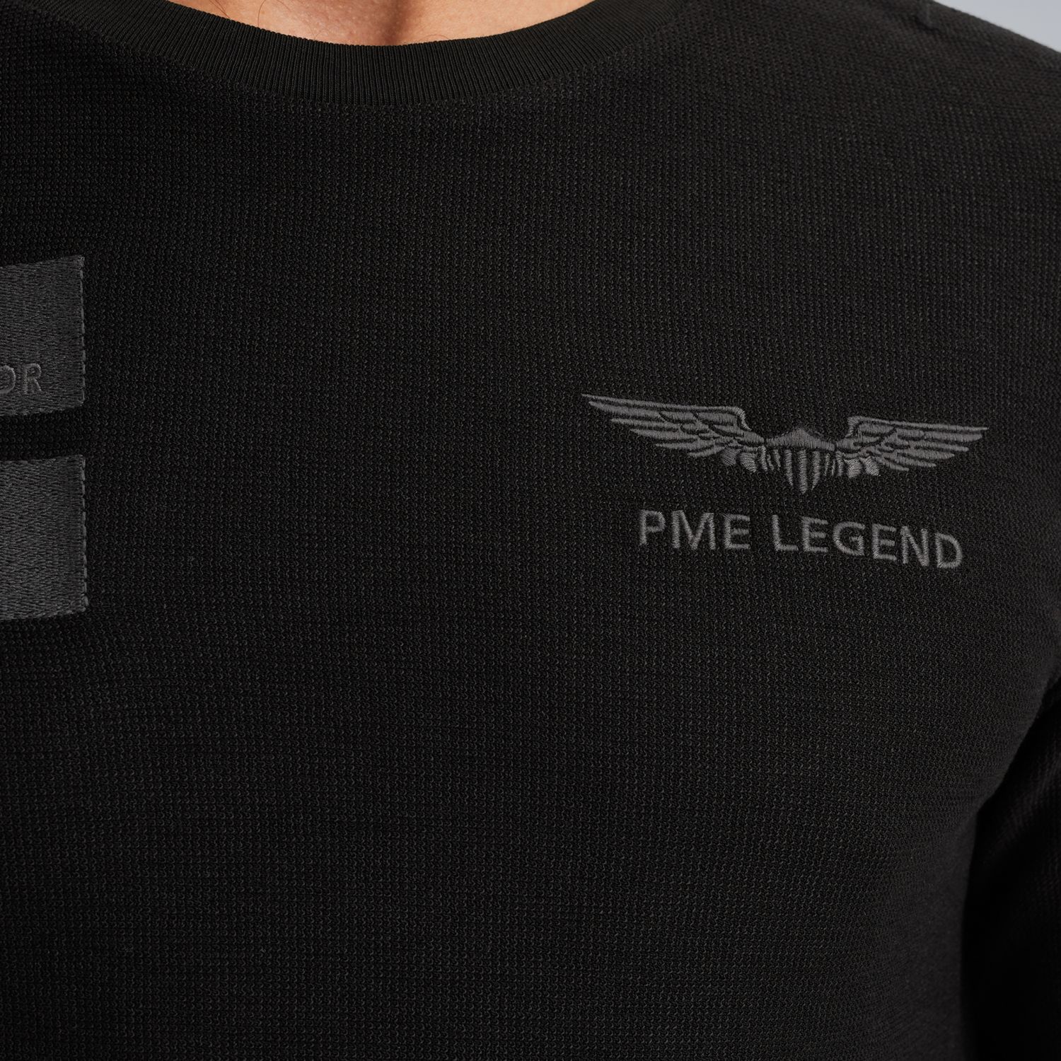 Футболка PME Legend с длинным рукавом чёрная артикул PTS2509562-999