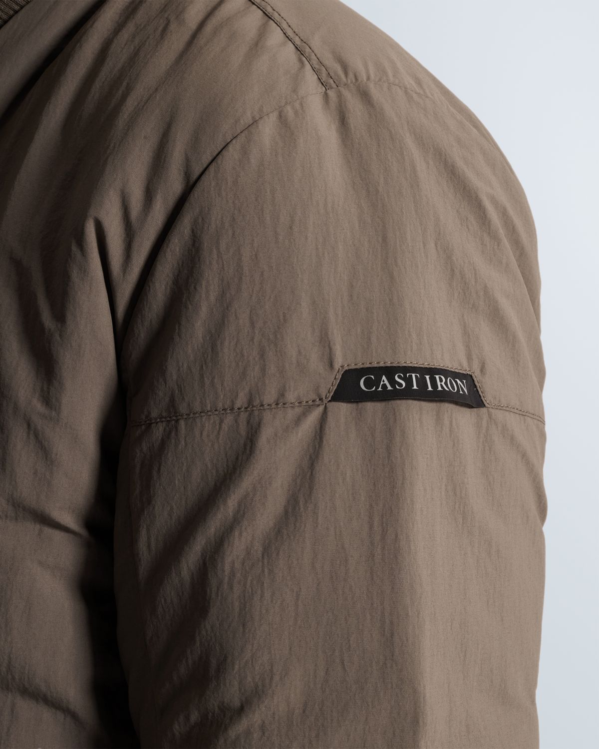 Куртка Cast-Iron Boltman коричневая артикул CJA2609144-8223