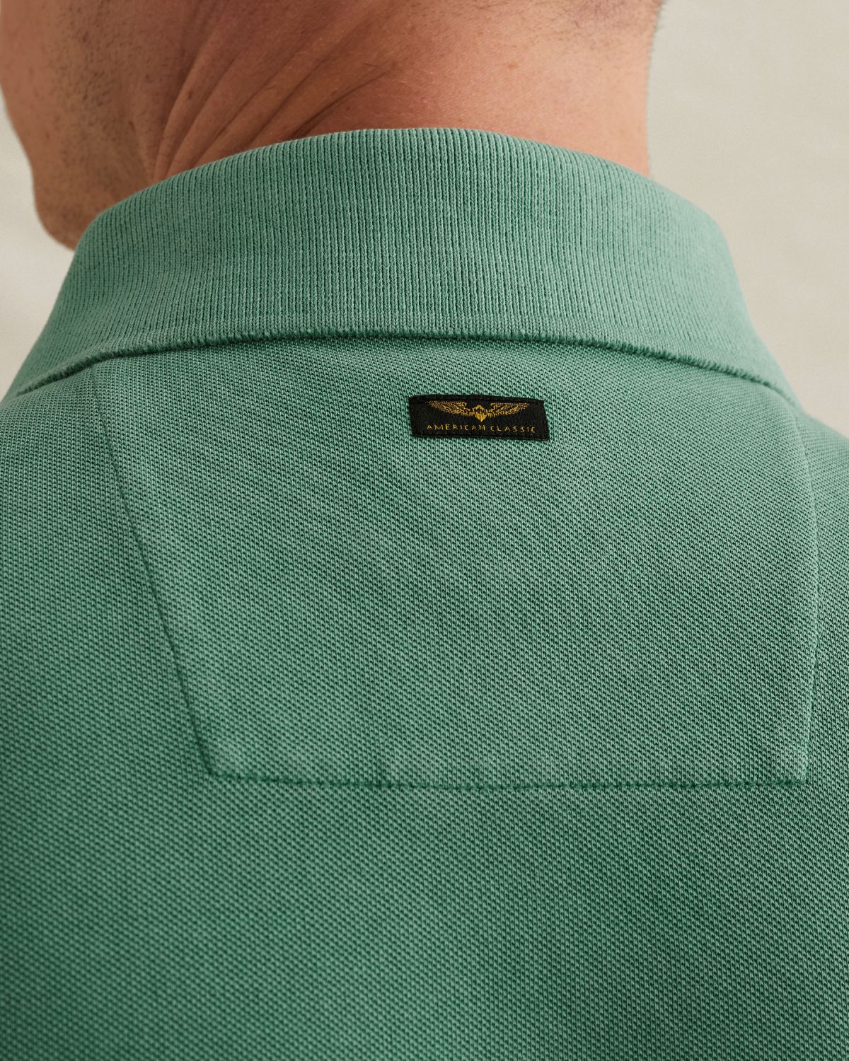 Рубашка-поло PME Legend зелёная артикул PPSS2604850-6053