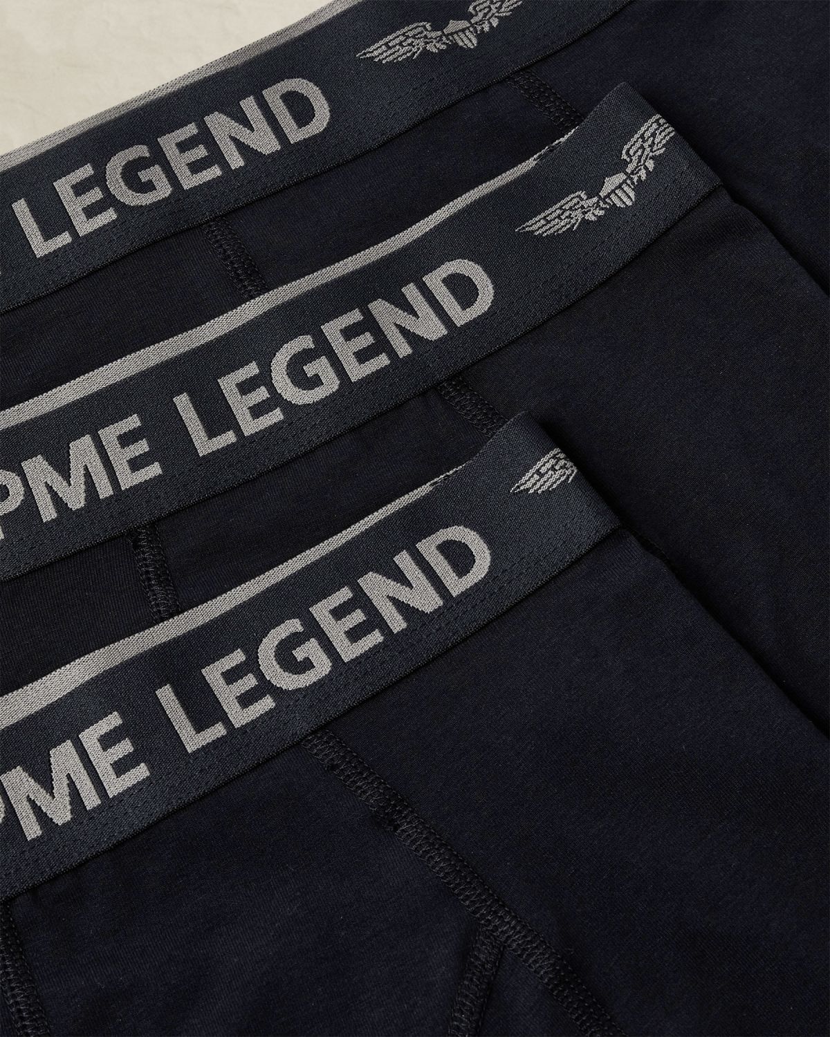 Трусы-боксеры PME Legend в упаковке из 3 штук чёрные артикул PUW00250-999