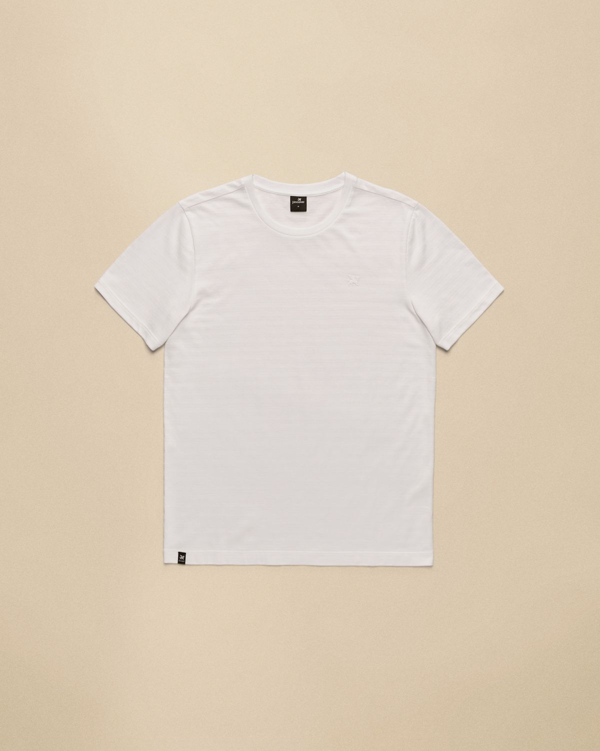 Футболка Vanguard с полосатой фактурой белая артикул VTSS2603512-7003