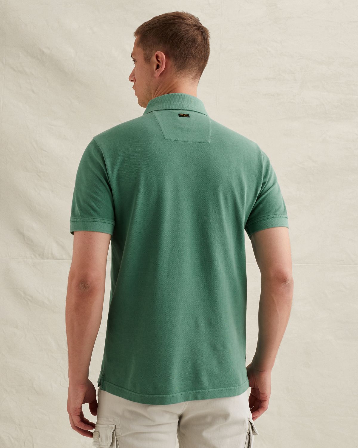 Рубашка-поло PME Legend зелёная артикул PPSS2604850-6053