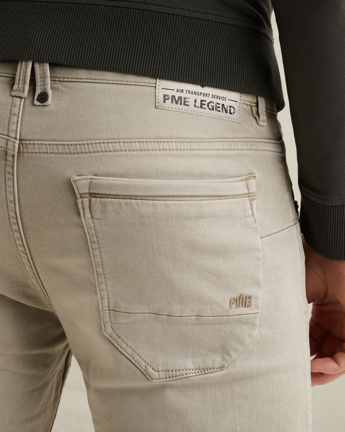 Брюки PME Legend Nightflight regular fit серые артикул PTR2602620-5015