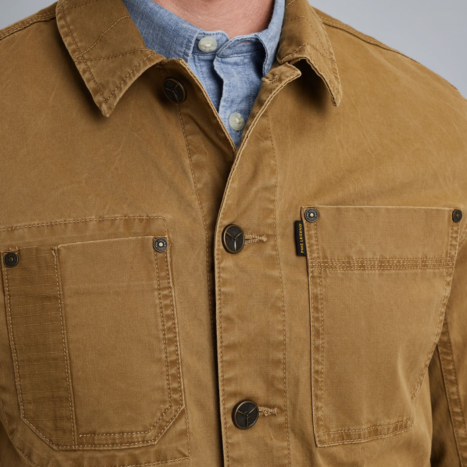 Куртка PME Legend рабочая хаки артикул PDJ2508602-8263