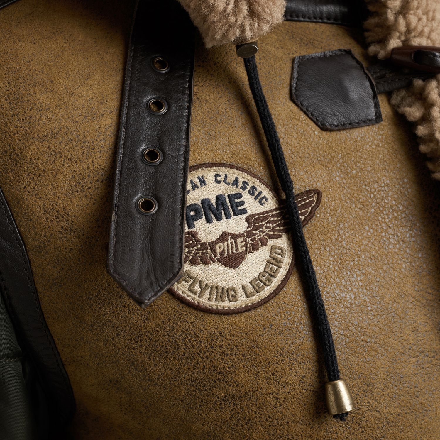 Куртка Tornador кожаная коричневая артикул PLJ2509715-769