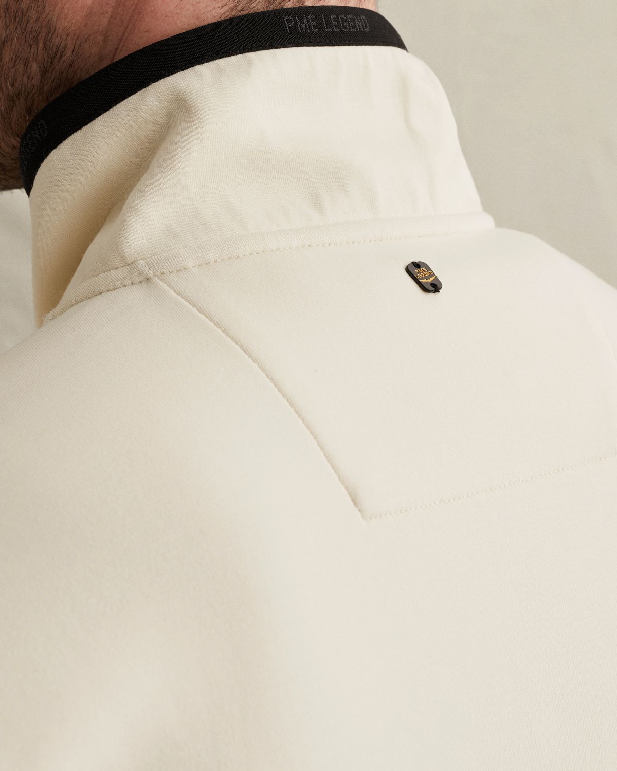 Куртка PME Legend с воротником-стойкой и молнией бежeвая бежевый артикул PSW2602476-7013