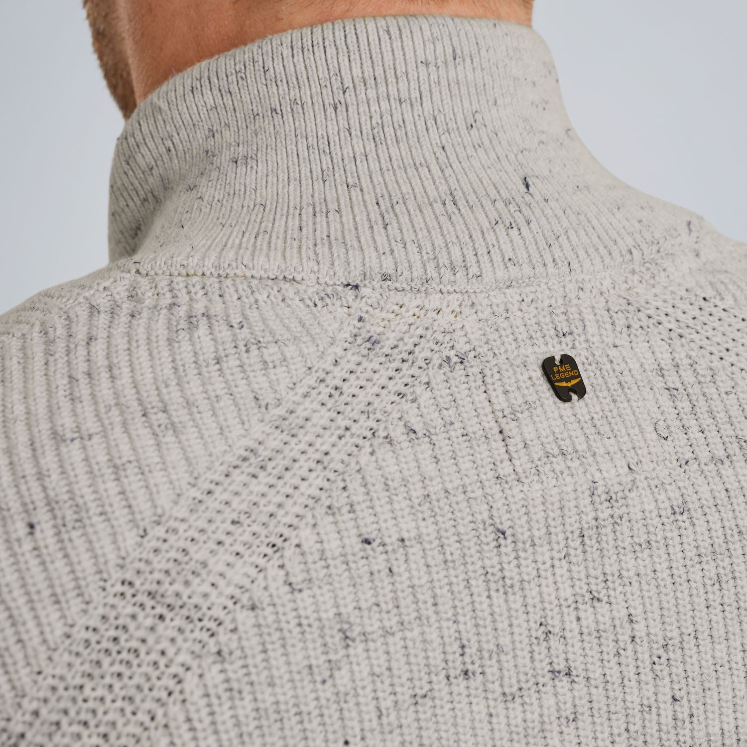 Кардиган PME Legend с молнией зелёный артикул PKC2508357-997