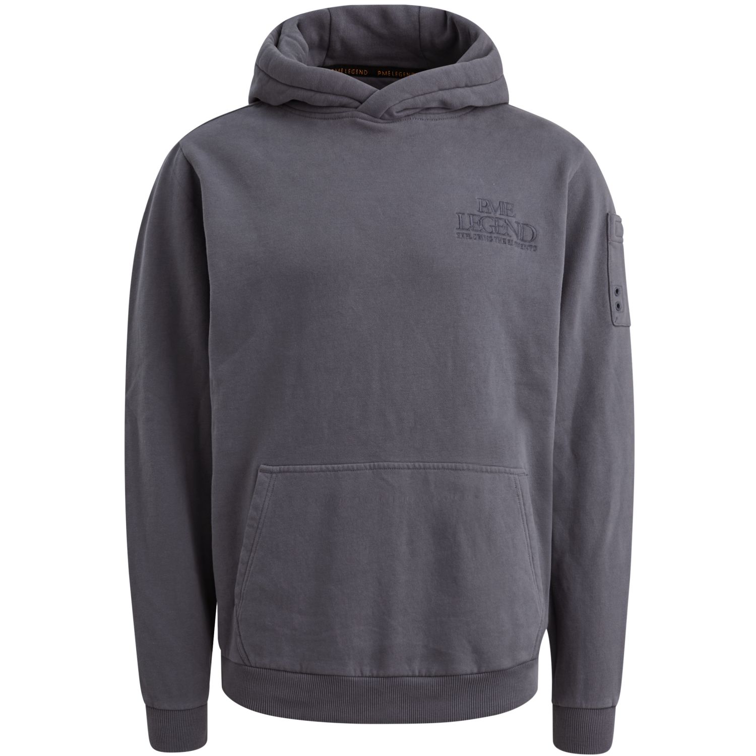 Худи с принтом синее артикул PSW2511482-5301