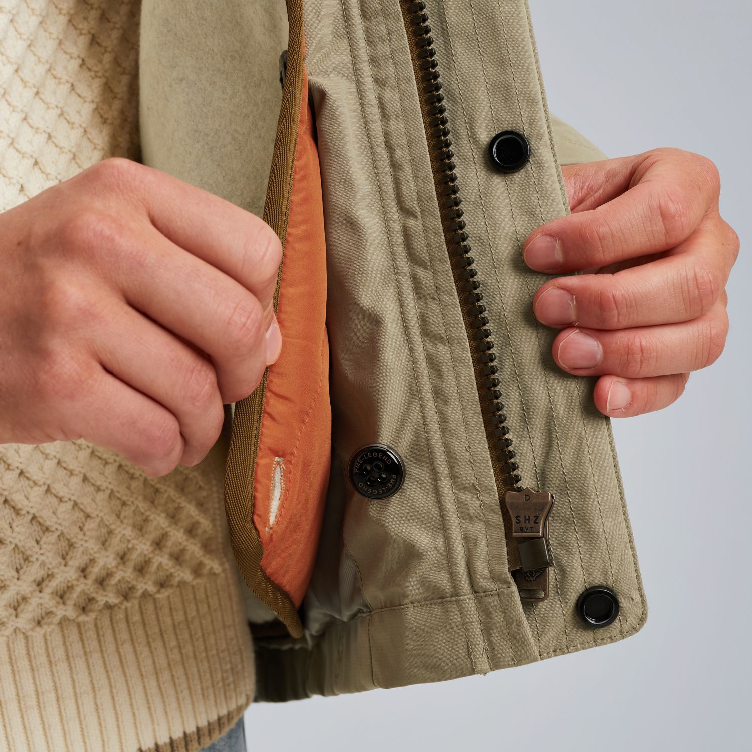 Куртка Rockliner бежeвая бежевый артикул PJA2509125-8011