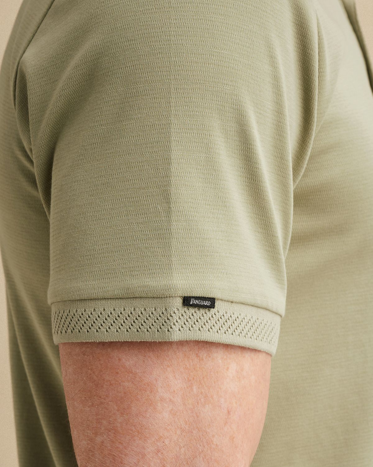 Футболка-поло Vanguard зелёная артикул VPSS2603810-6390