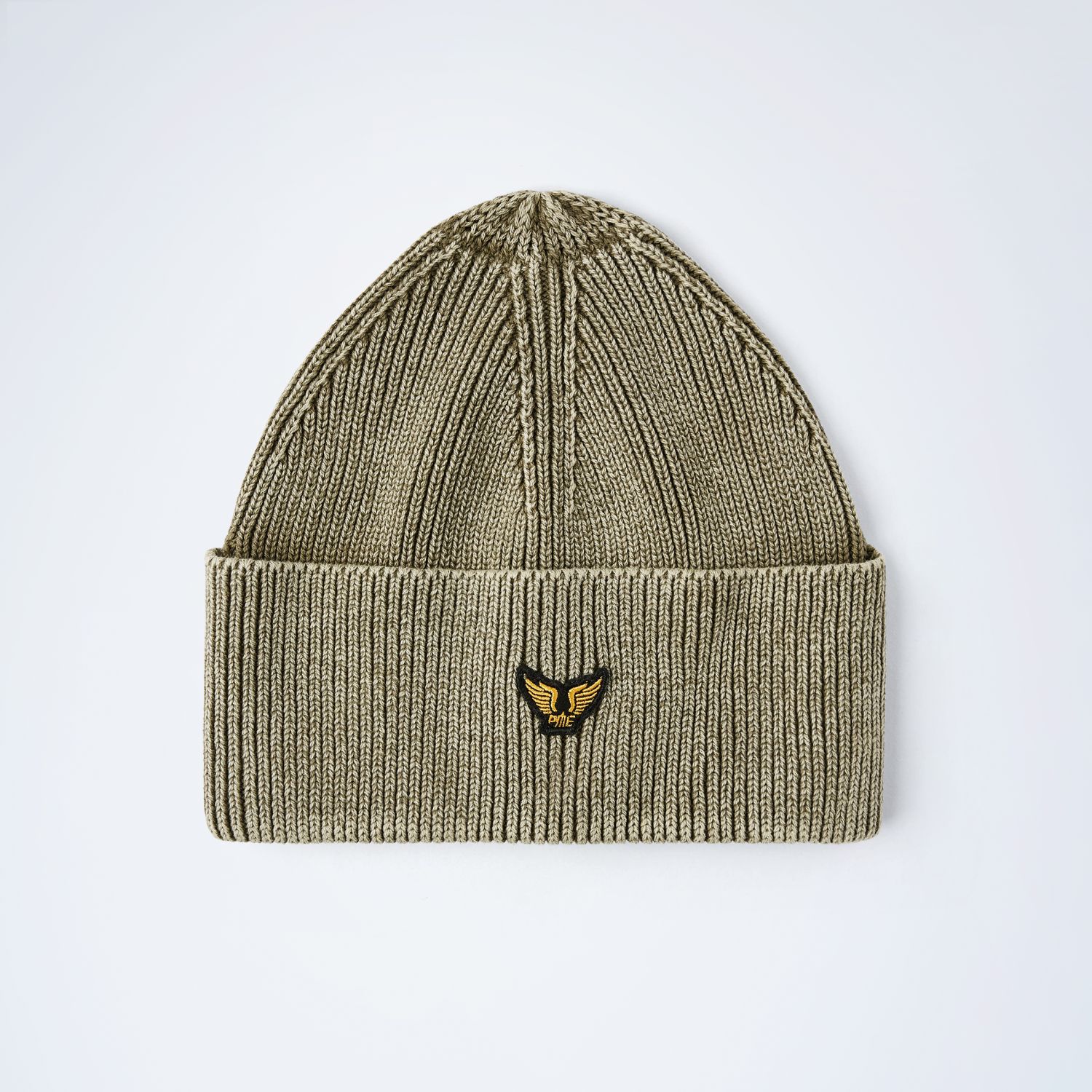 Шапка с логотипом зелёная