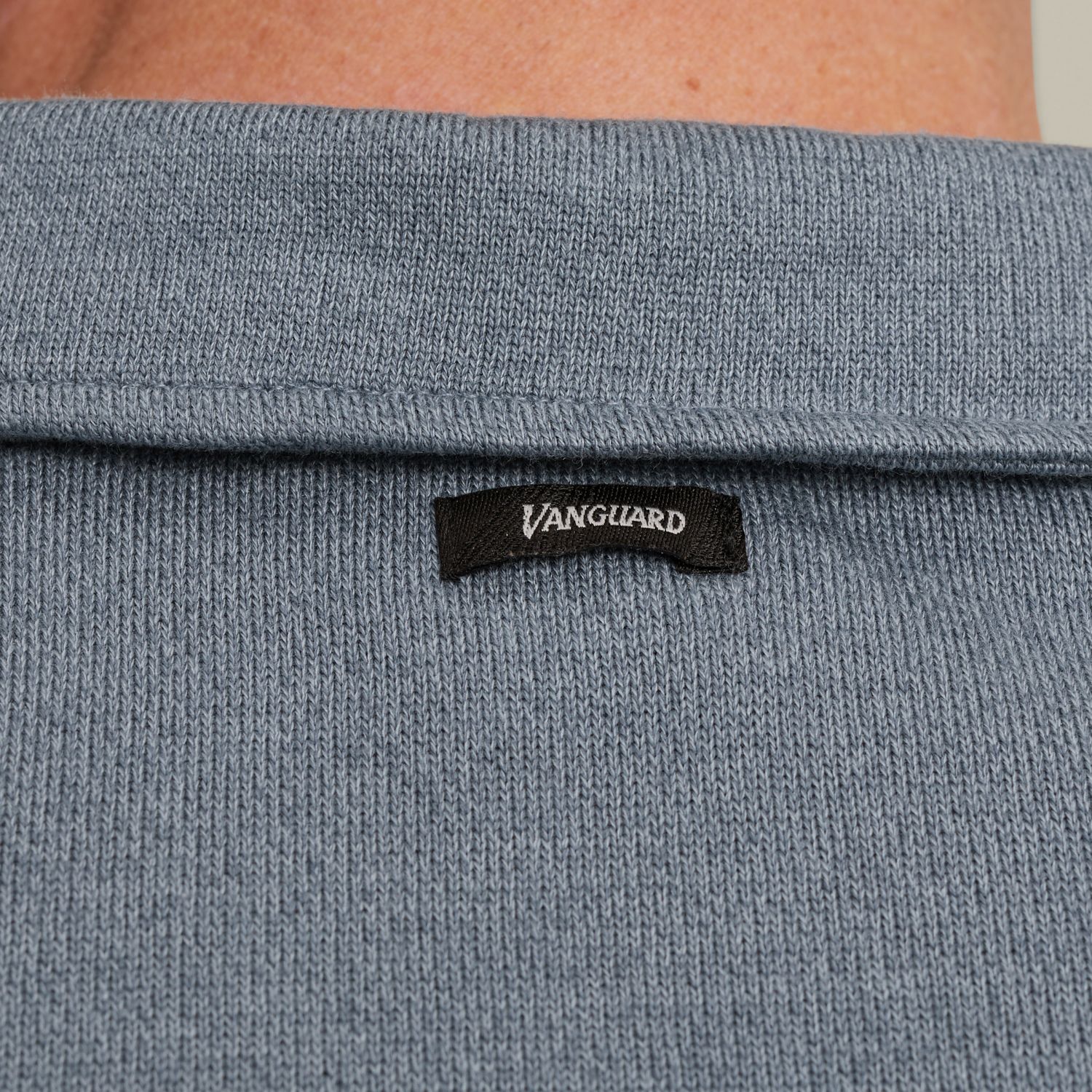 Поло Vanguard с длинными рукавами синее артикул VPS2509888-5409