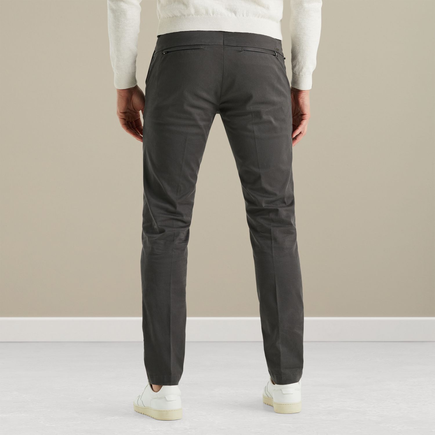Брюки чинос Vanguard V12 slim fit тёмно-серые артикул VTR2408622-9106