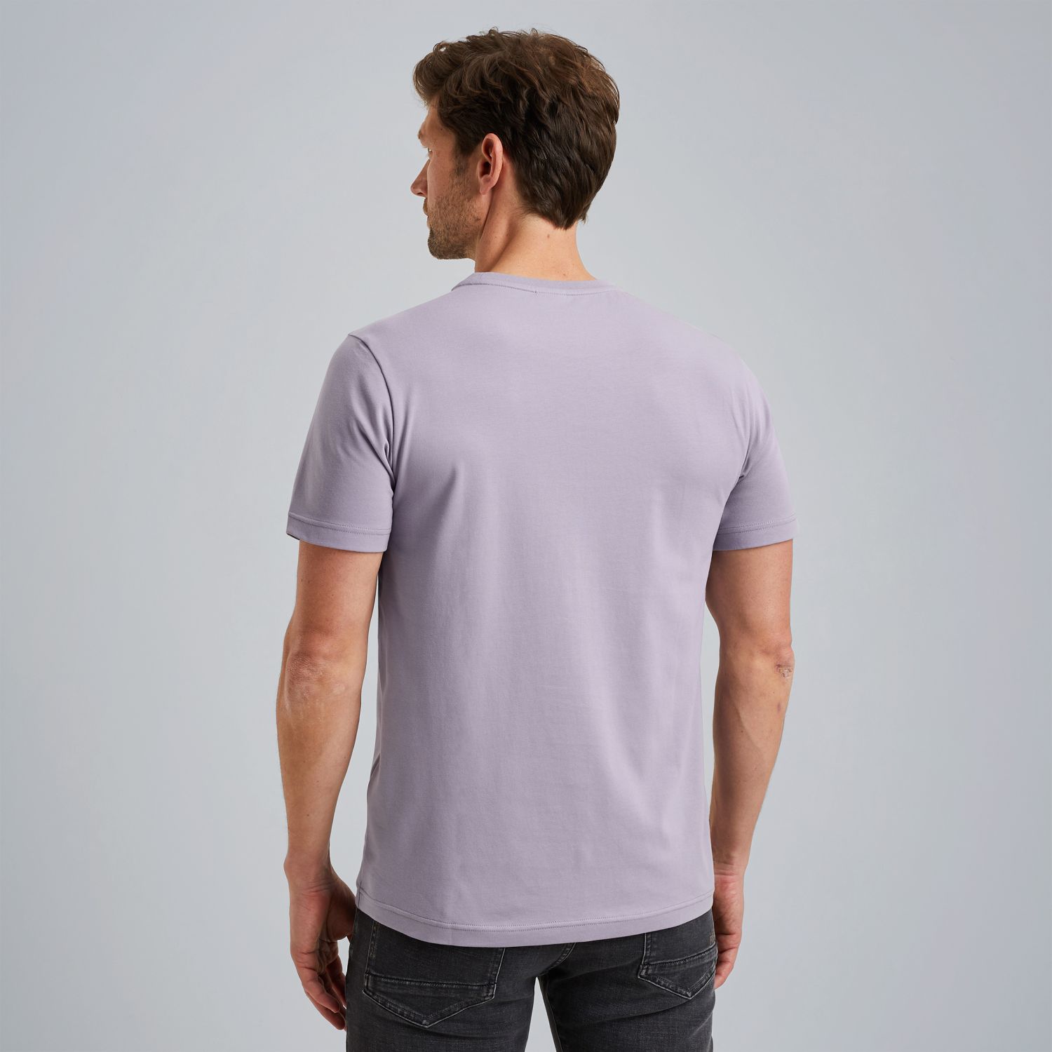 Футболка с логотипом фиолетовая артикул PTSS2500588-4187