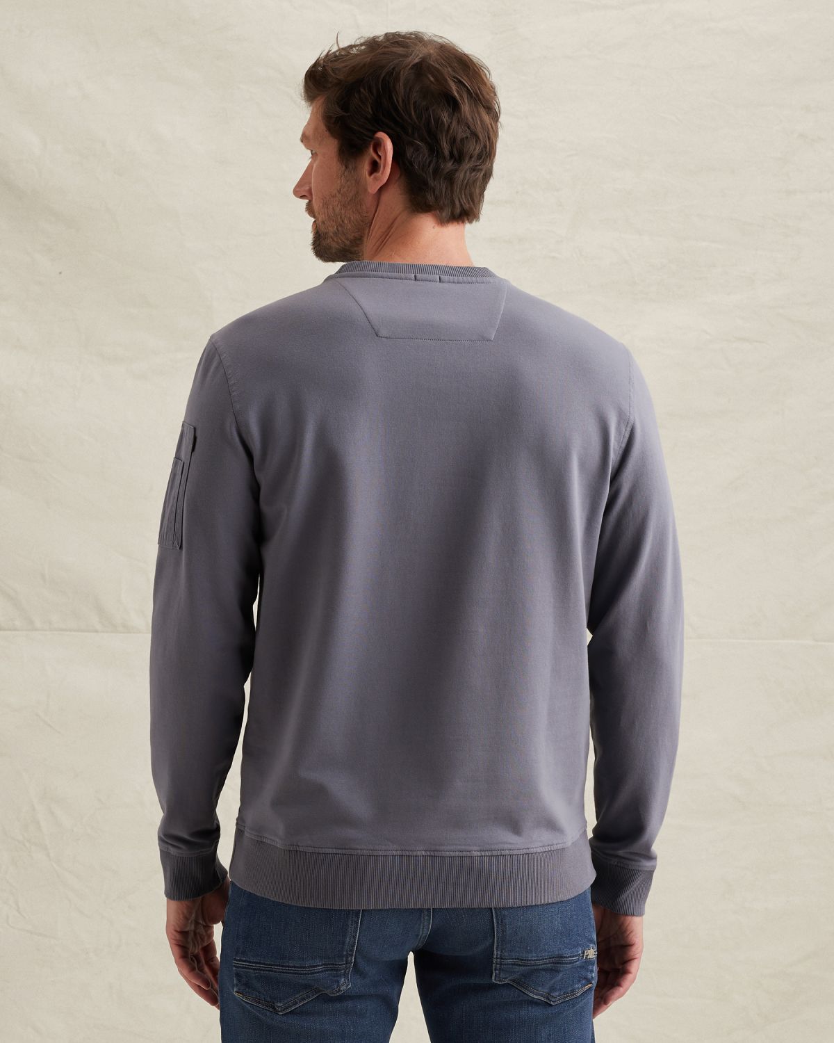 Свитшот PME Legend American Classic серый артикул PLS2602499-5106