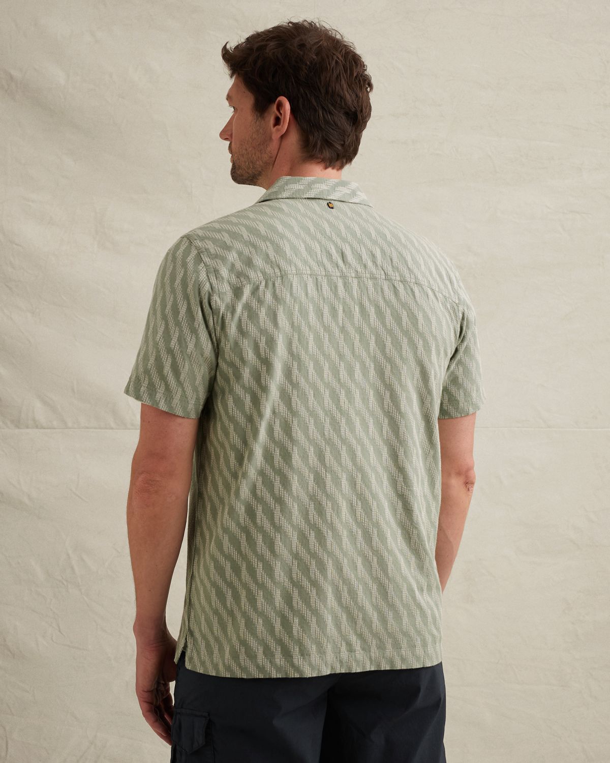 Рубашка PME Legend с короткими рукавами зелёная артикул PSIS2604225-6123