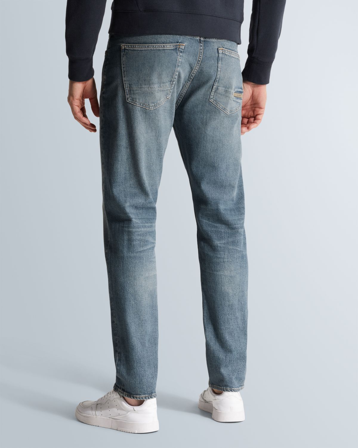 Джинсы Cast-Iron Valver синие артикул CTR620-DVW