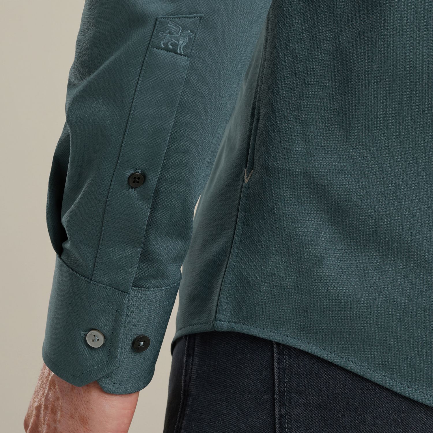 Рубашка Vanguard трикотажная синяя артикул VSI2509234-5279