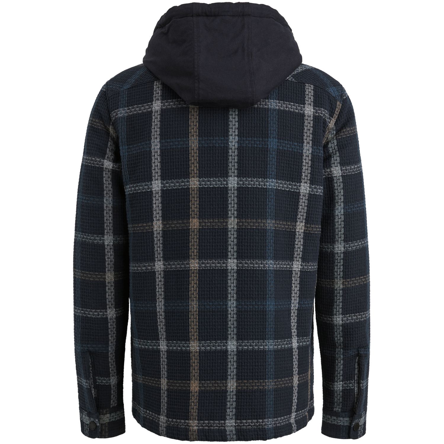 Рубашка-куртка с капюшоном PME Legend синяя артикул PSI2508225-5281