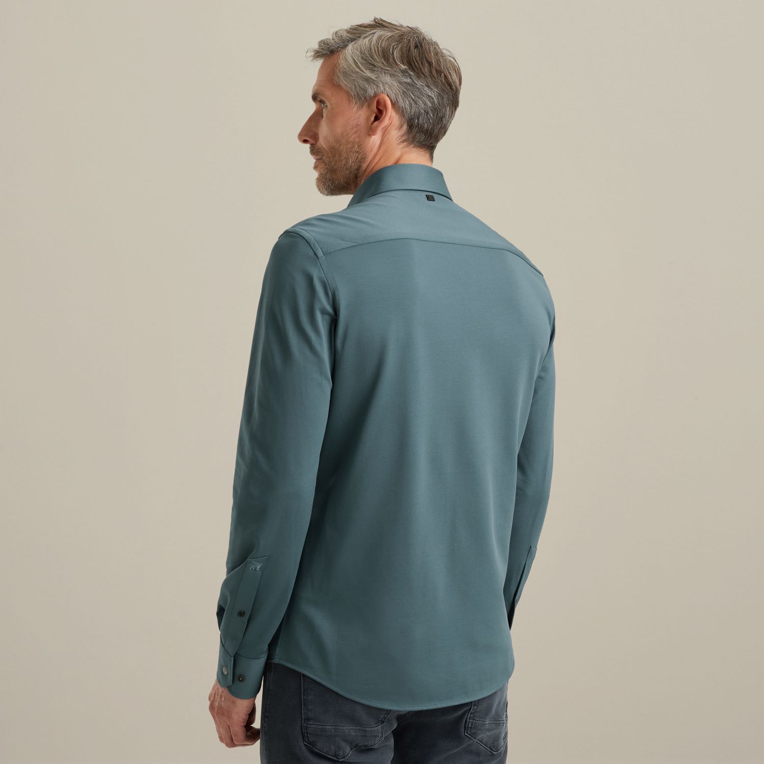 Рубашка Vanguard трикотажная синяя артикул VSI2509234-5279