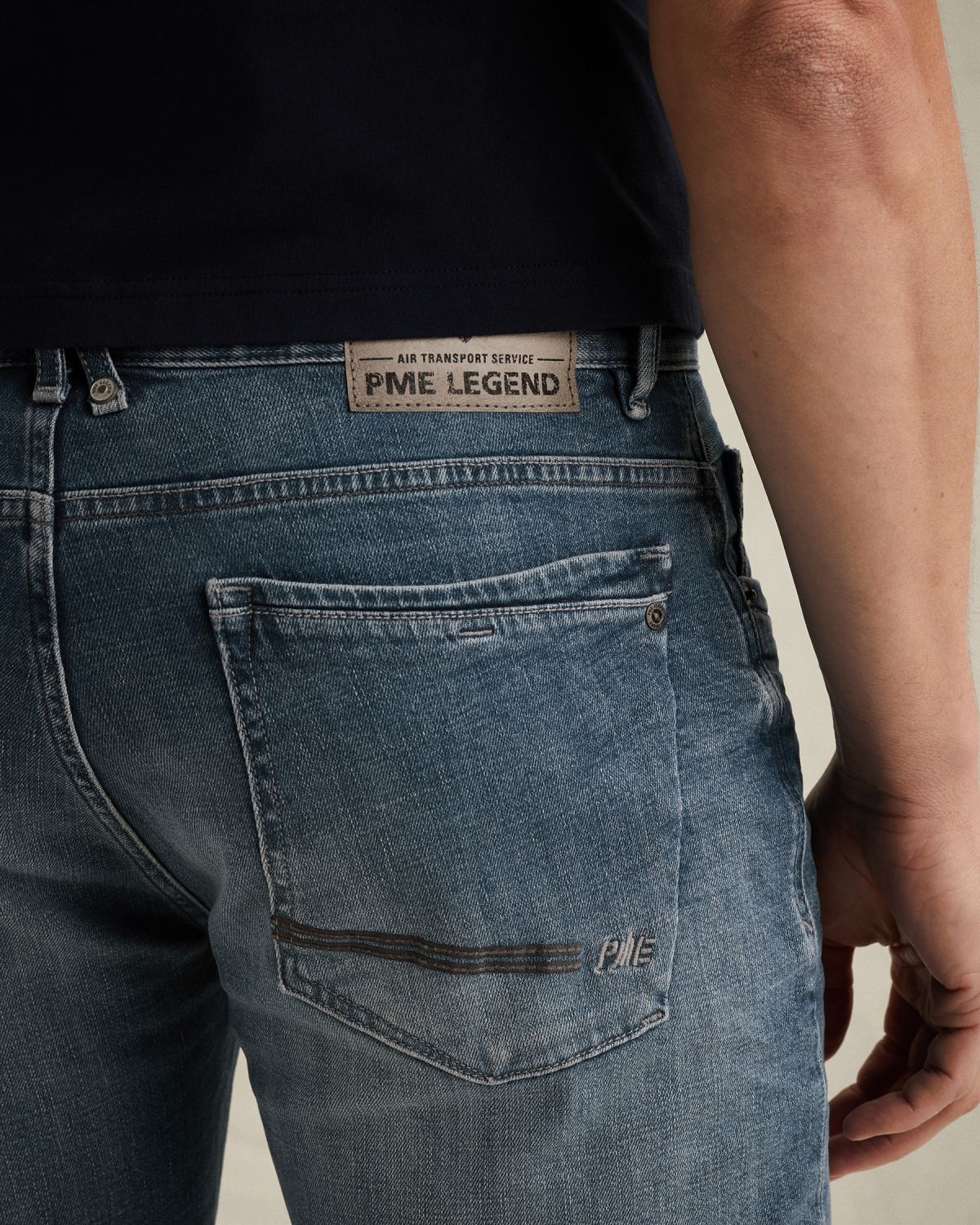 Шорты PME Legend Commander свободного кроя синие артикул PSH2603759-NFB