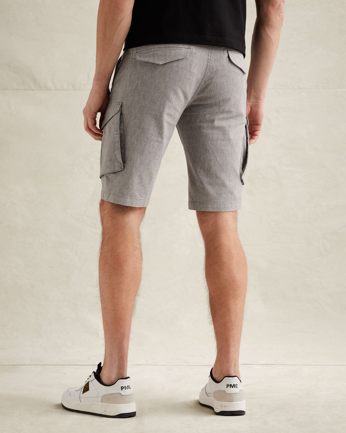 Шорты Jetheed свободного кроя серые артикул PSH2603663-GIW