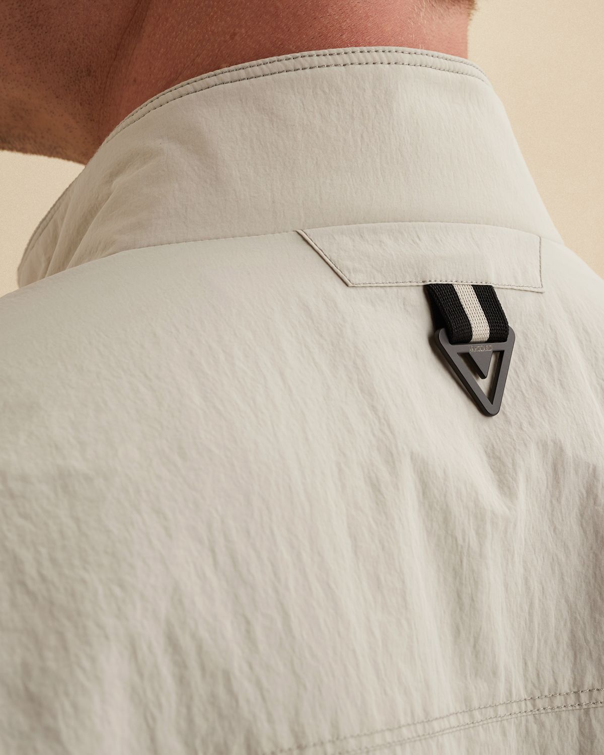 Куртка Vanguard с застёжкой-молнией бежевaя артикул VJA2602173-9017