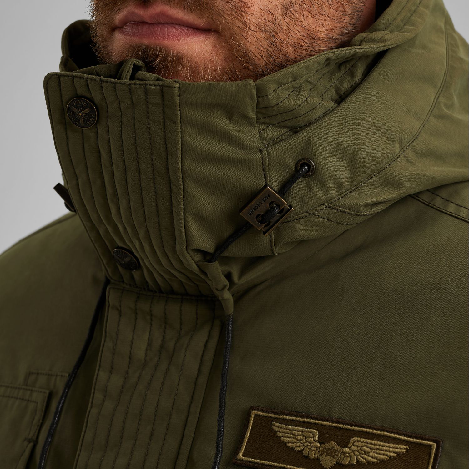 Парка Aztector зелёная артикул PJA2509124-6216