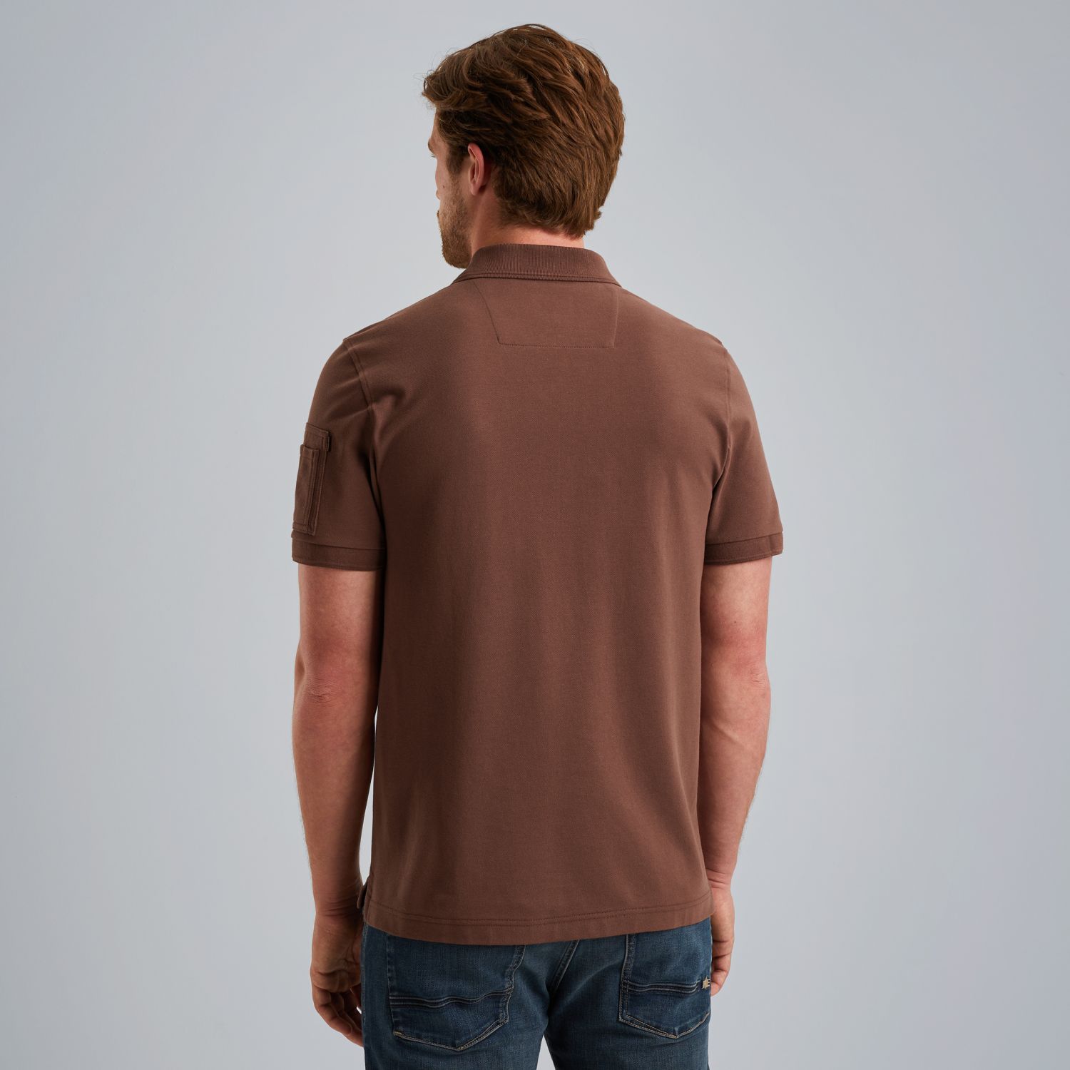Поло American Classic коричневое артикул PPSS2508899-8203