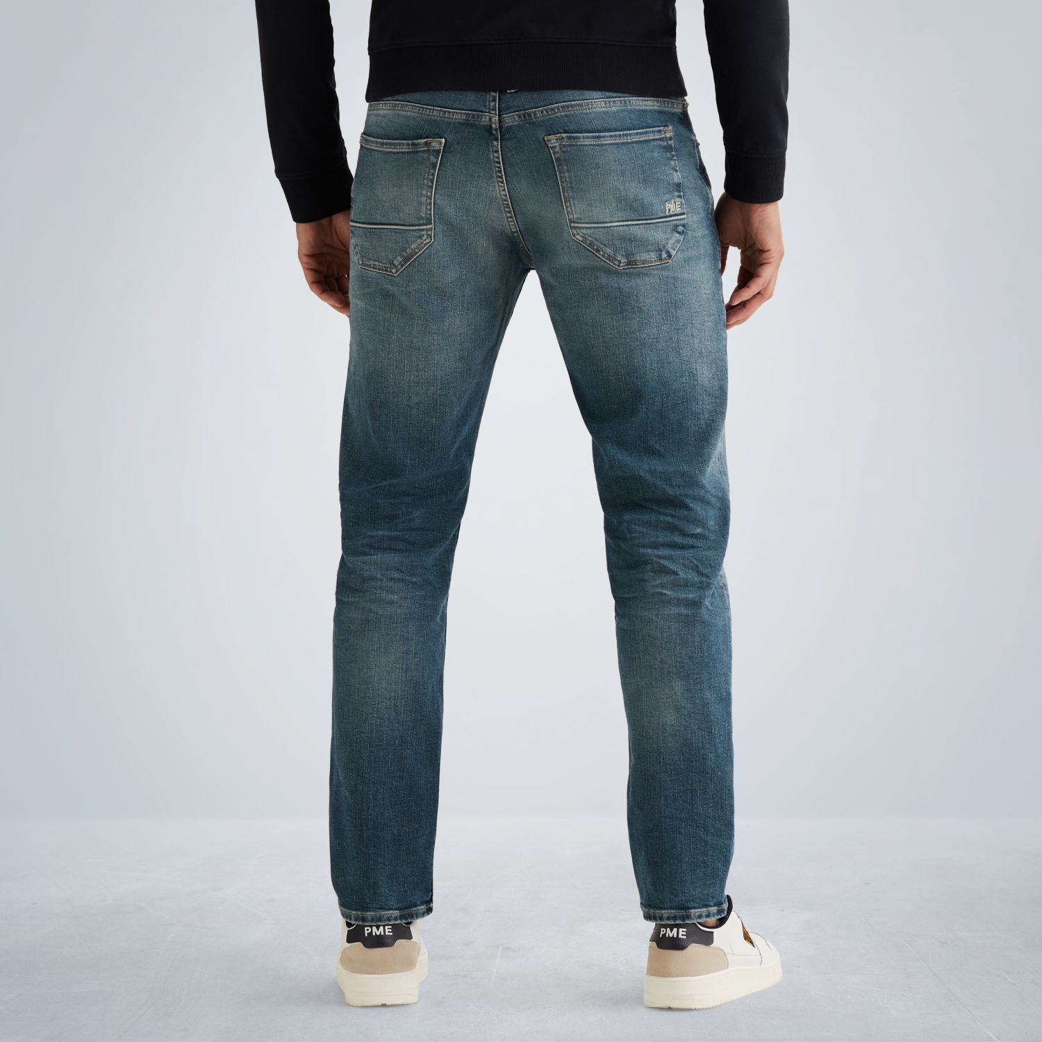 Джинсы PME Legend Wingload relaxed fit синие артикул PTR2509703-GBS