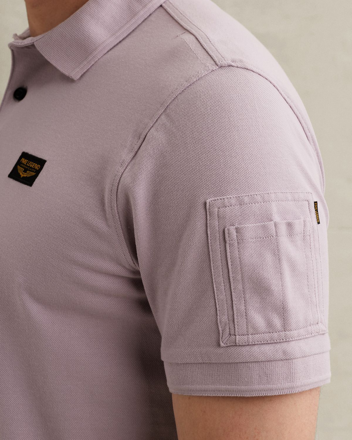 Поло PME Legend American Classic фиолетовое артикул PPSS2602899-4203