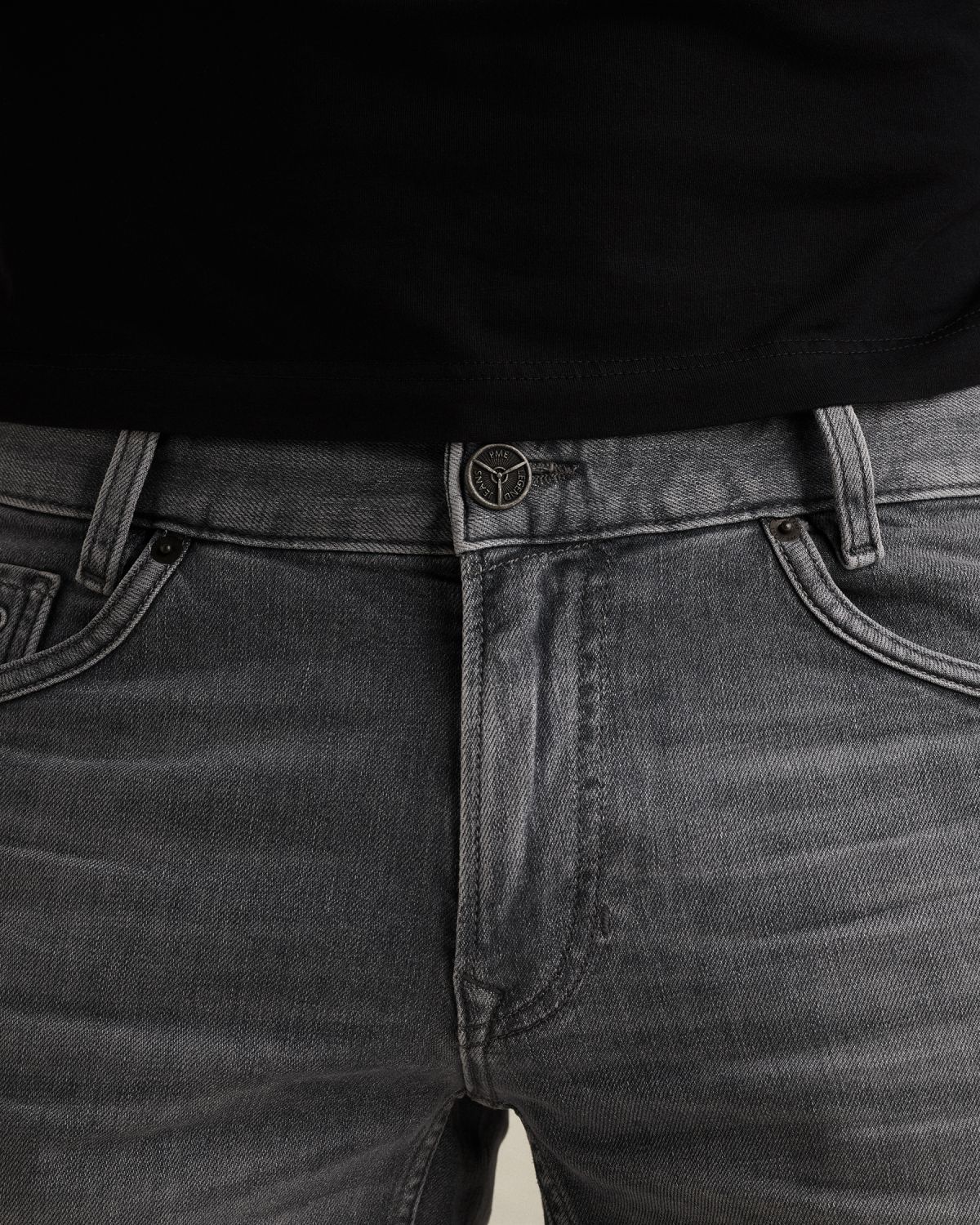 Шорты PME Legend Nightflight серые артикул PSH165-GFT