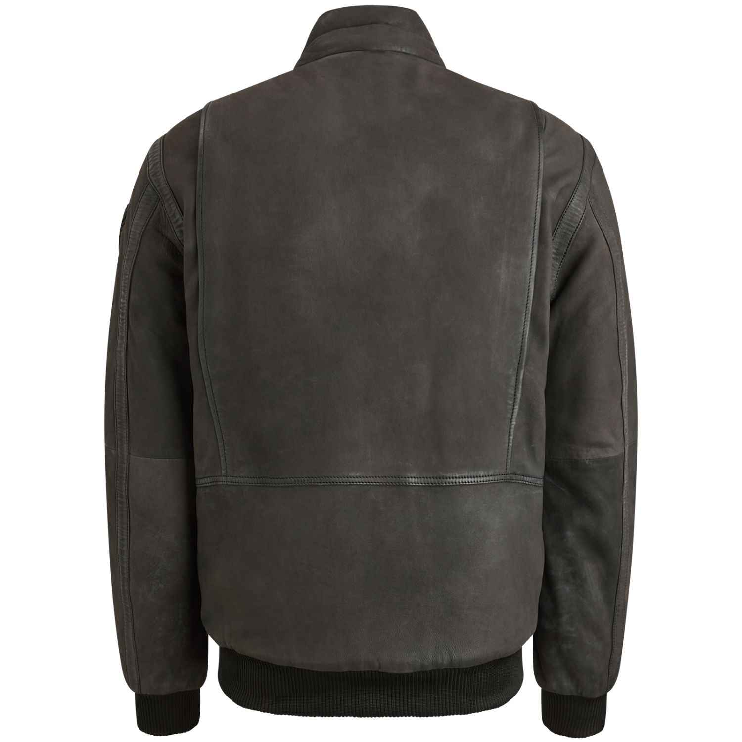 Кожаная куртка Airbridge чёрная артикул PLJ2508701-9067