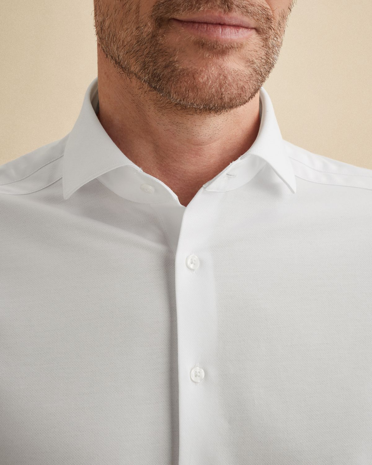 Рубашка Vanguard вязаная белая артикул VSI2602201-7003