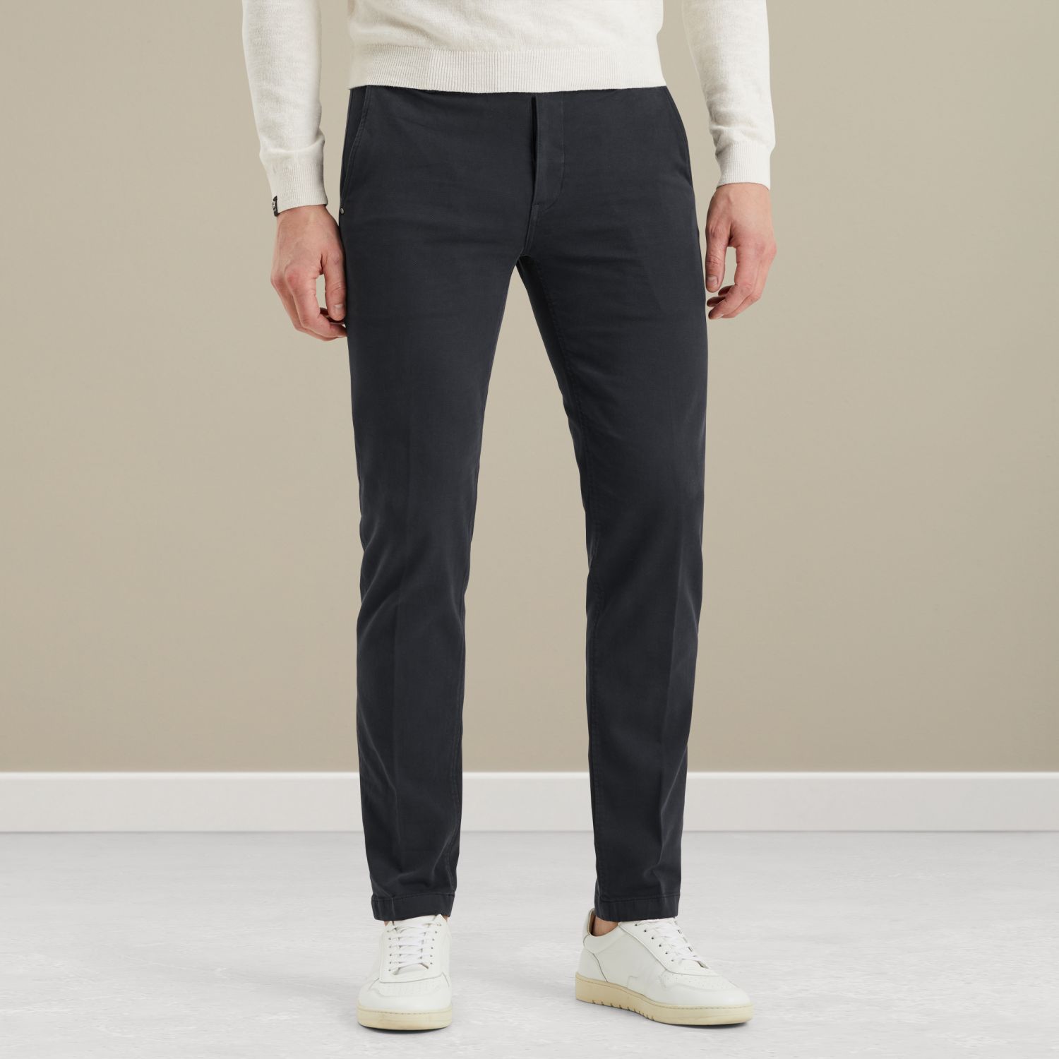 Брюки чиносы Vanguard regular fit тёмно-синий