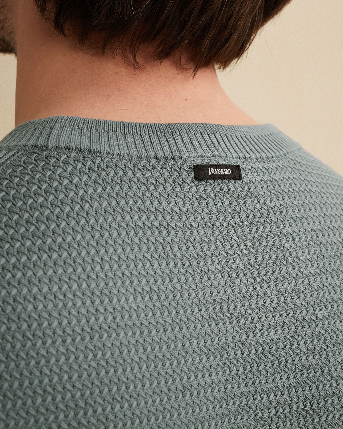 Футболка Vanguard с фактурой синяя артикул VTSS2602508-5228