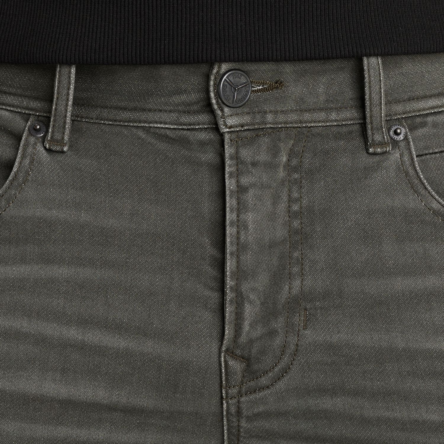 Брюки PME Legend Tailwheel зауженные зелёные артикул PTR2509620-8039