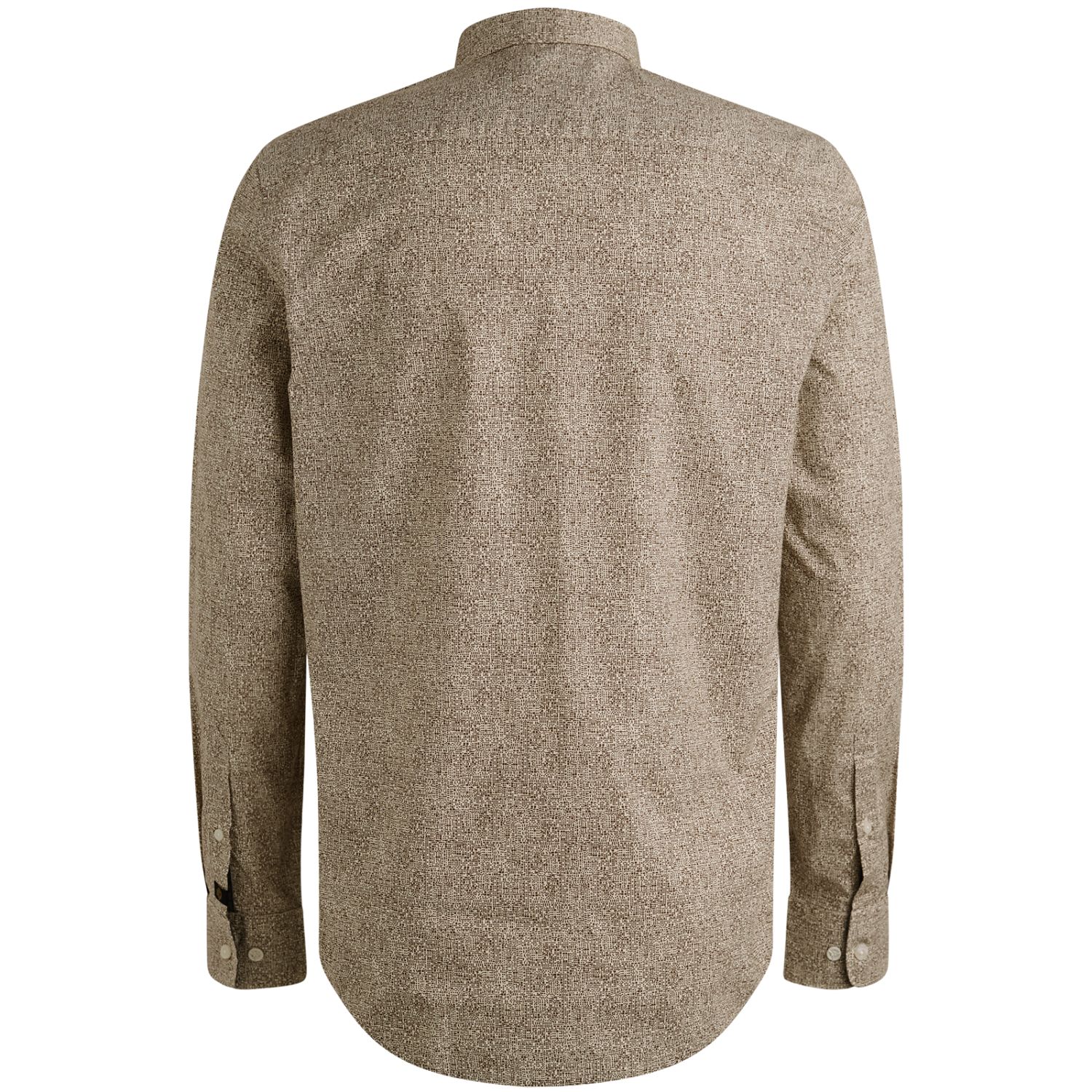 Рубашка PME Legend с принтом коричневая артикул PSI2509238-8203