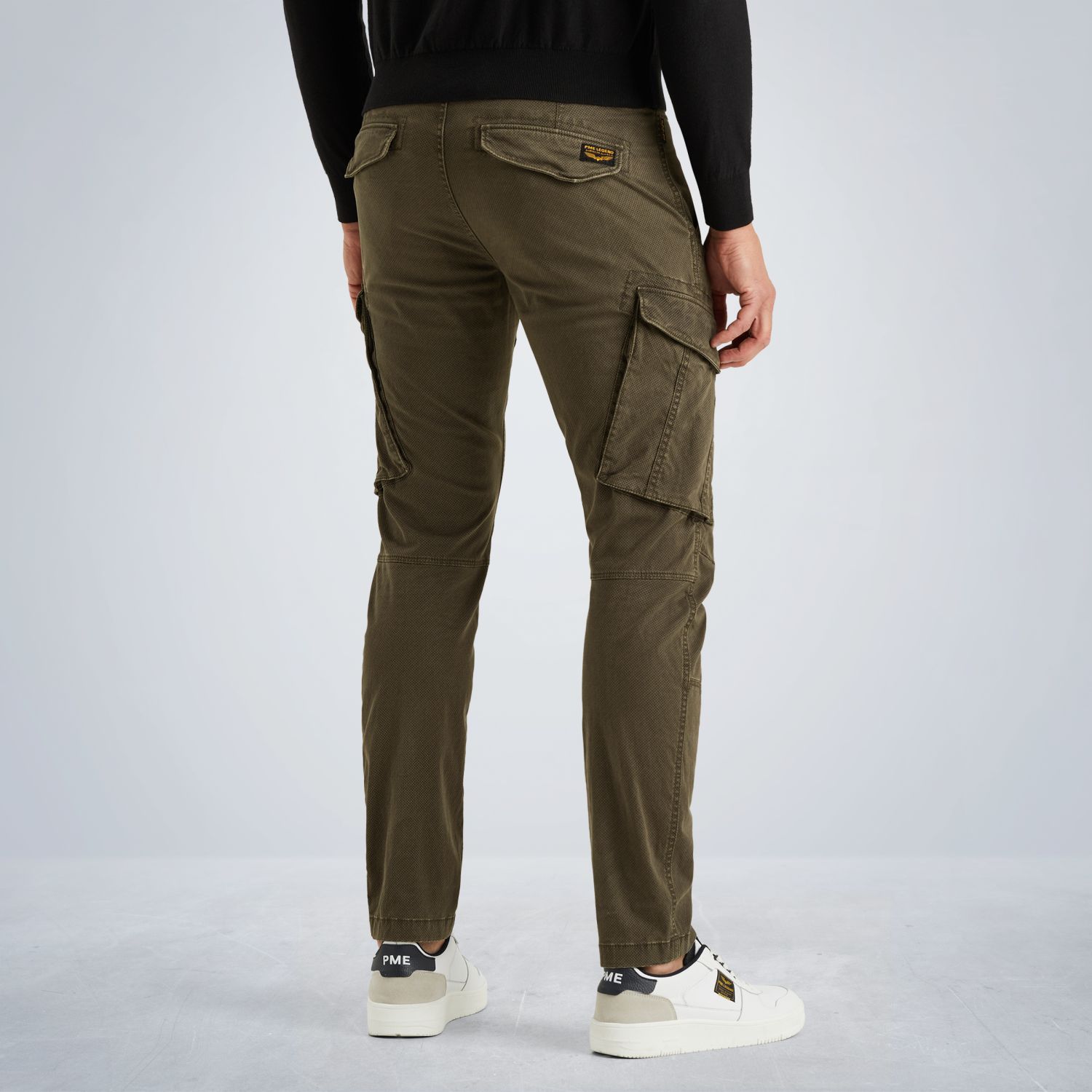 Брюки-карго серые артикул PTR2508630-9079