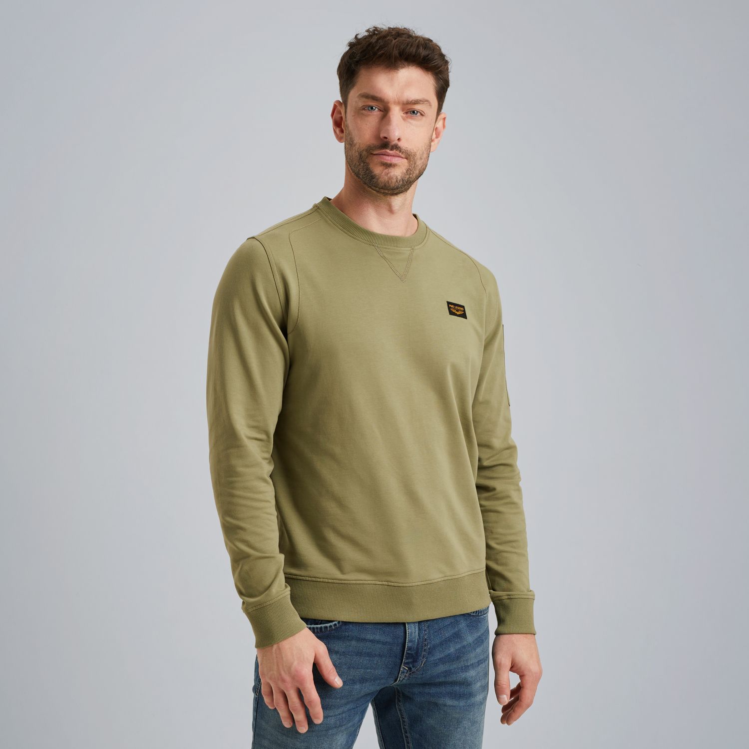 Свитшот American Classic зелёный артикул PLS2508499-6379