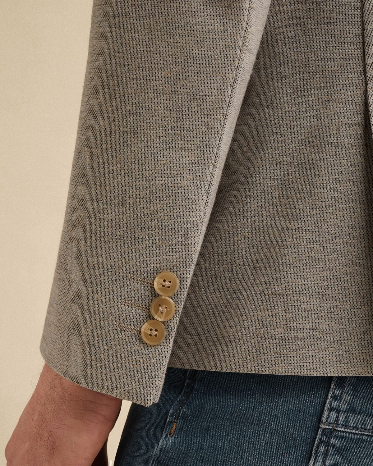 Пиджак Vanguard Scura с текстурой коричневый артикул VBL2602193-8265