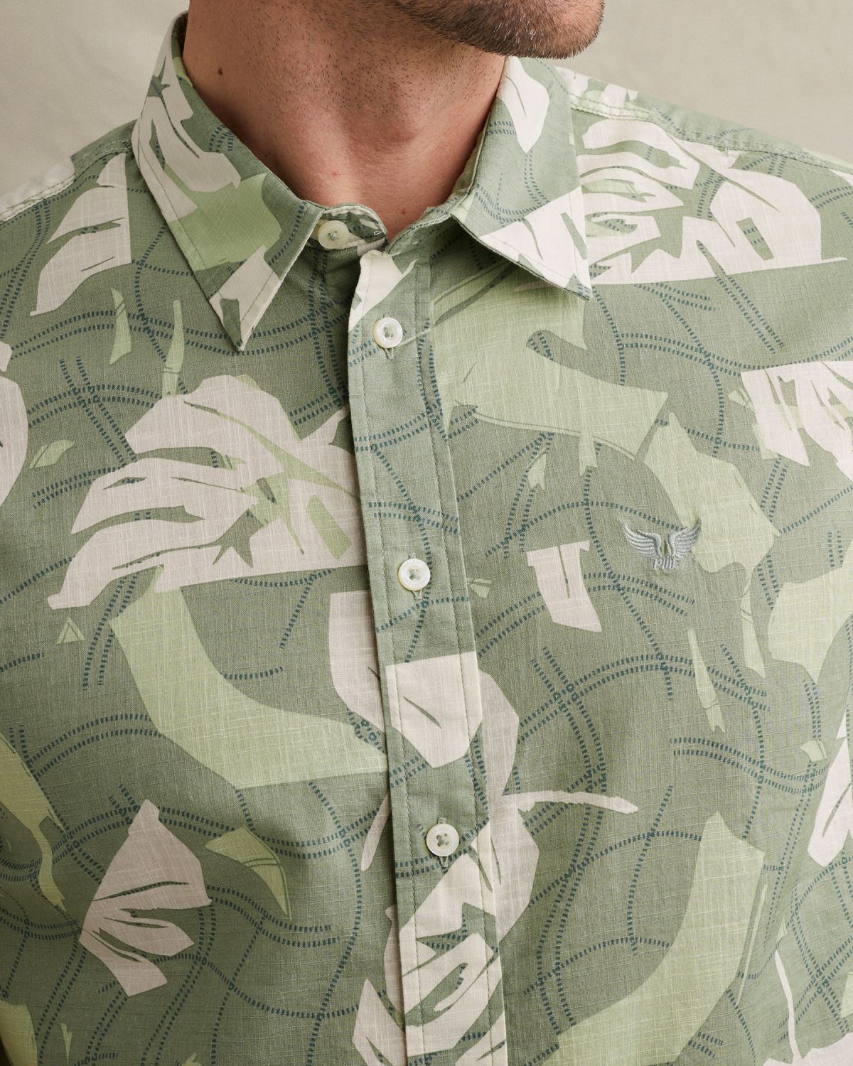 Рубашка PME Legend с коротким рукавом зелёная артикул PSIS2604208-6123