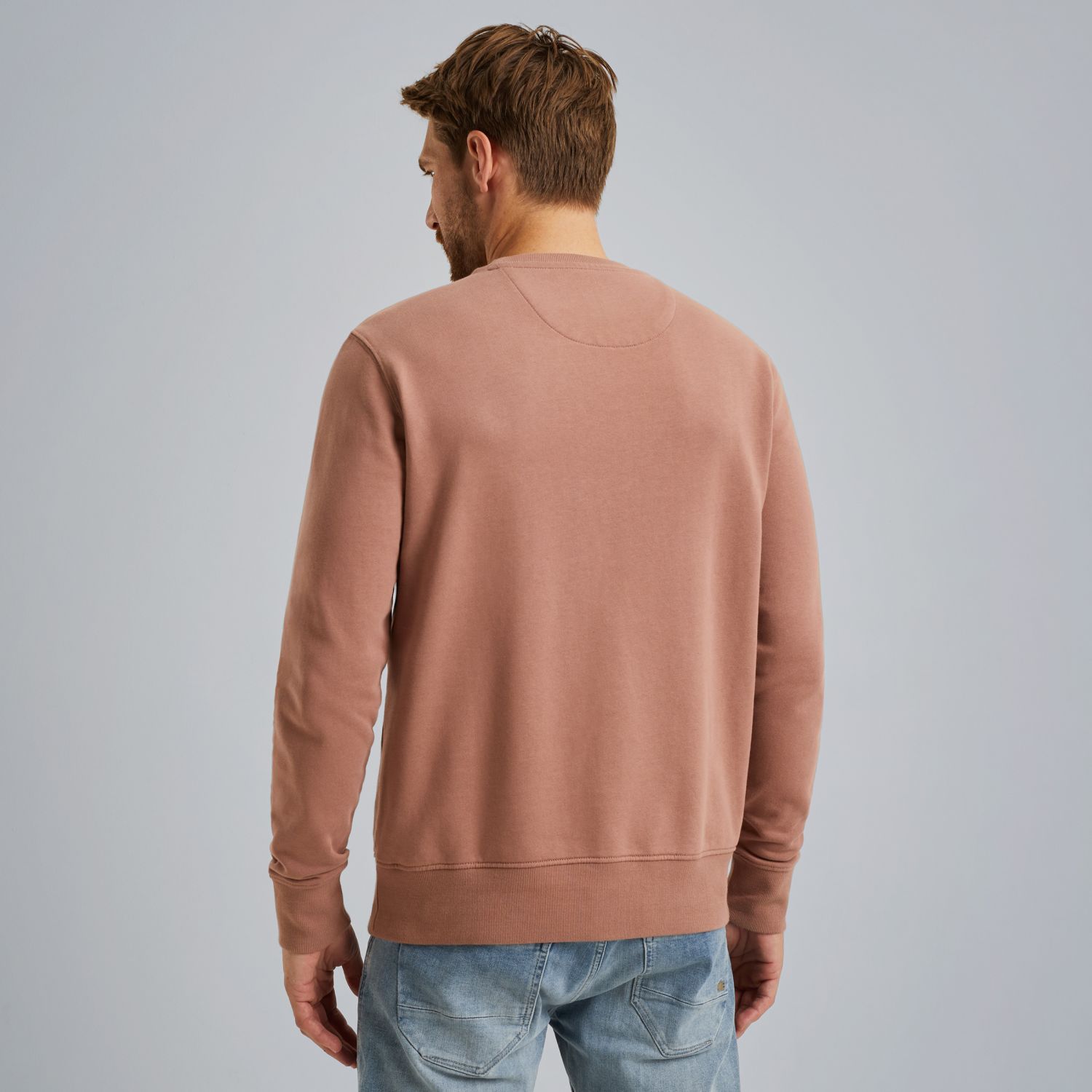 Свитшот PME Legend с логотипом розовый артикул PSW2508440-8202