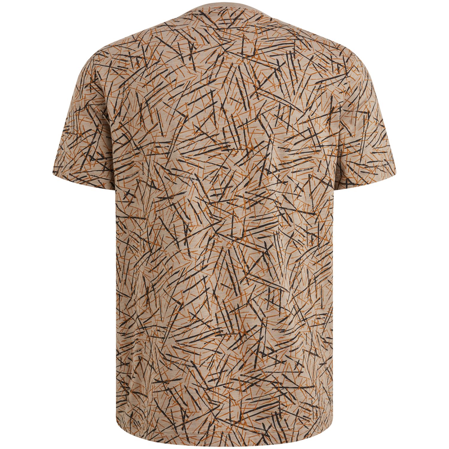 Футболка с принтом хаки артикул PTSS2506553-6391