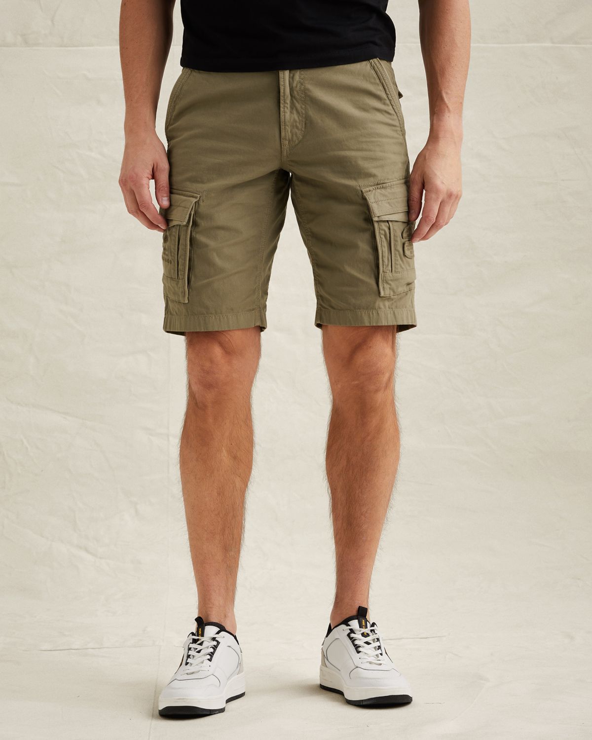 Шорты PME Legend Rotor карго прямого кроя зелёные артикул PSH2603650-8016