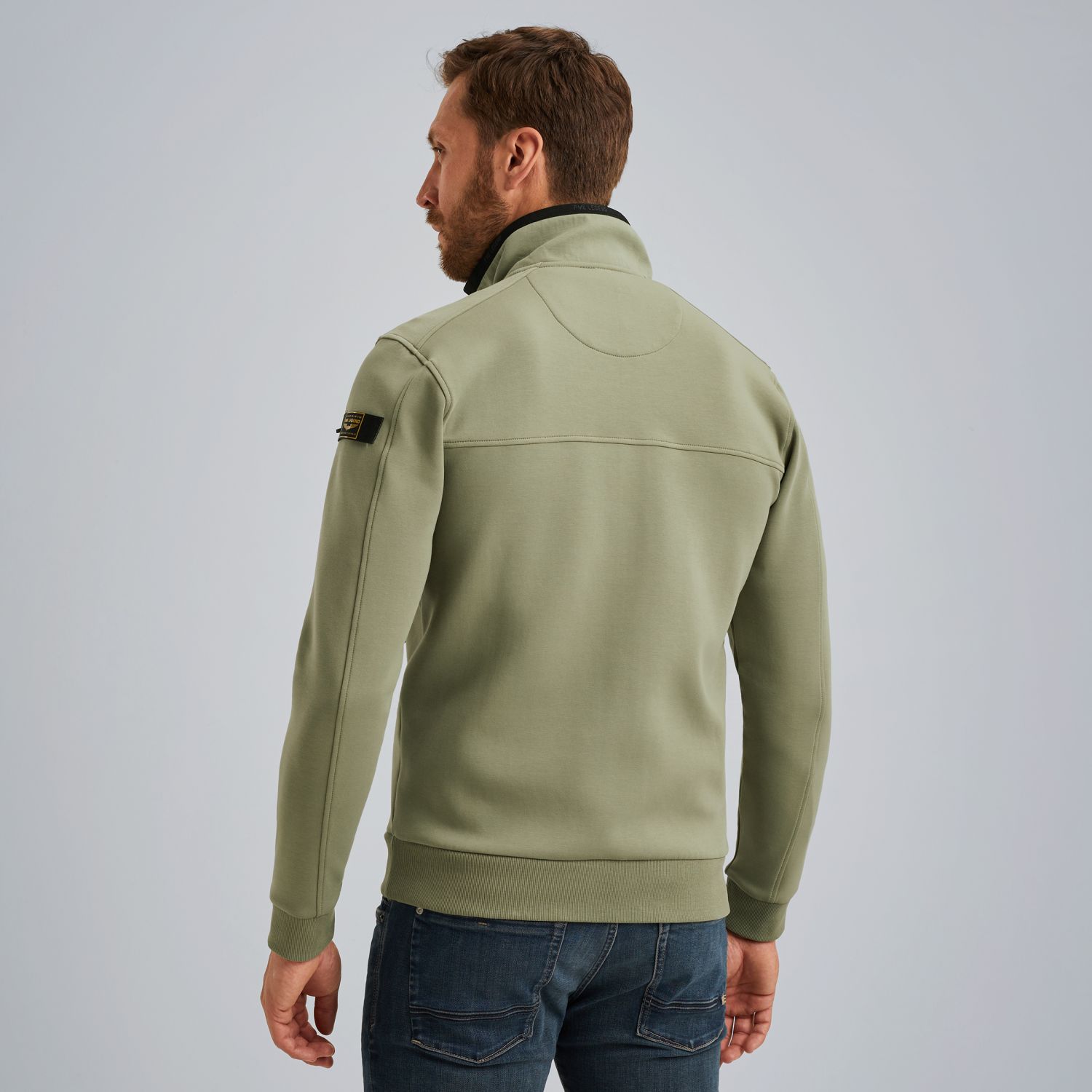 Толстовка PME Legend на молнии зелёная артикул PSW2508437-6379