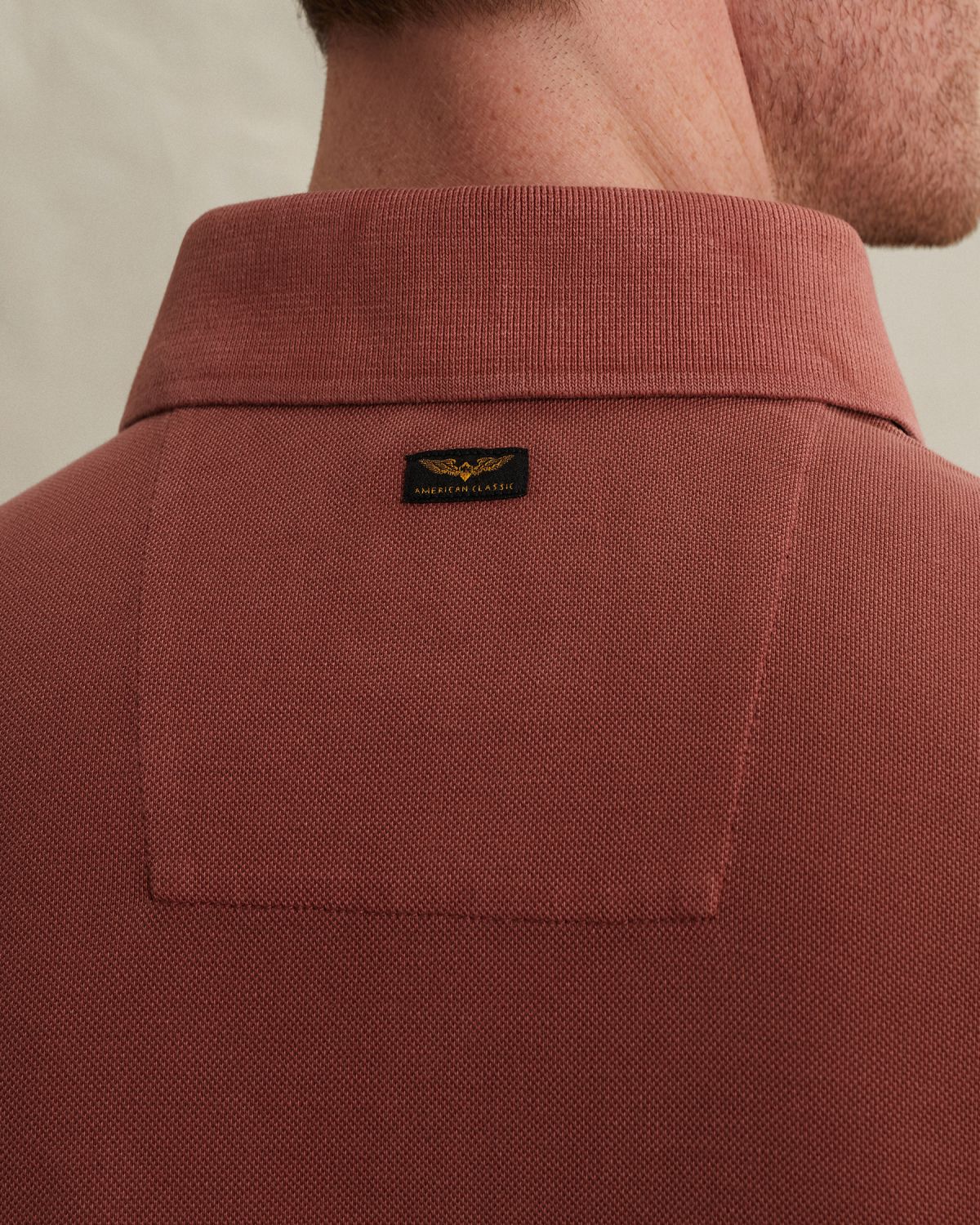 Поло PME Legend окрашенное после пошива розовое артикул PPSS2602850-4085