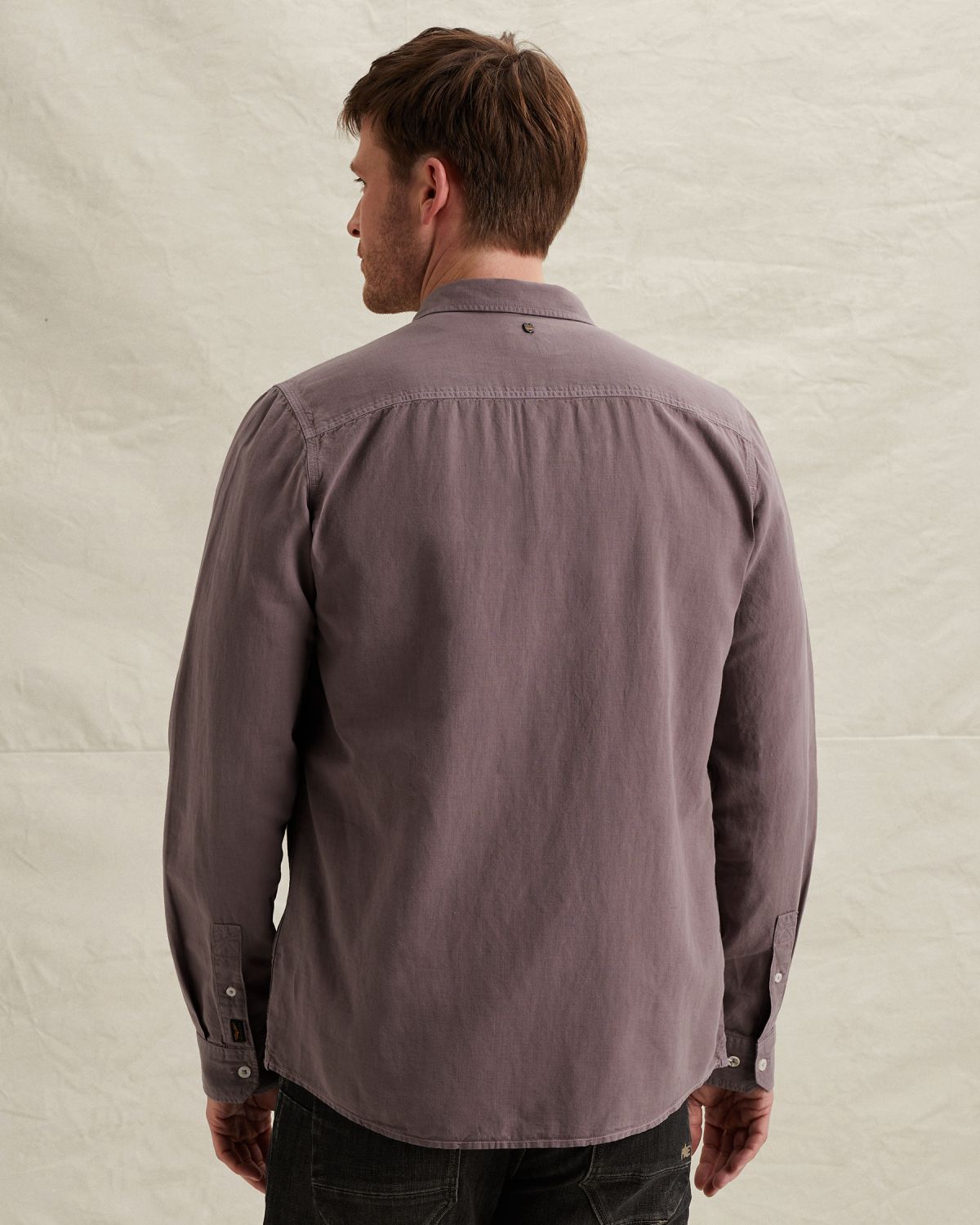 Рубашка с эффектом покраски готового изделия разноцветная артикул PSI2603243-4323